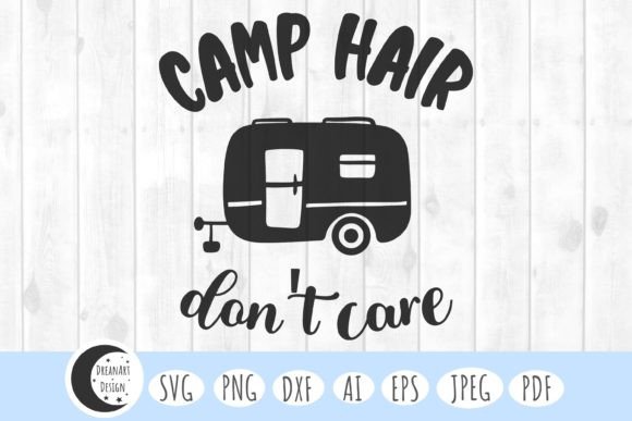 Camping Graphics for Crafts and Branding