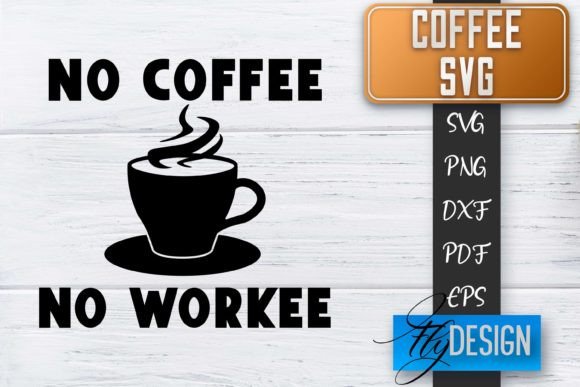 Coffee Quotes SVG for Crafts and Graphics