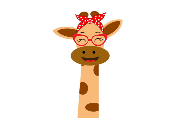 Cute Giraffe Svg for Crafts and Graphics