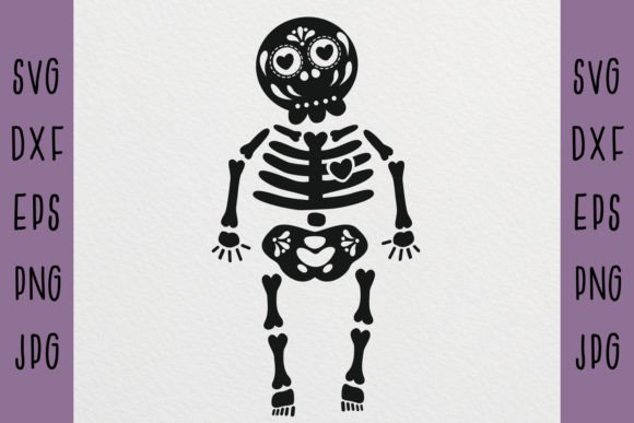 Day of the Dead Svg for Crafts and Graphics