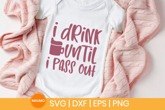 Fun Baby Graphic for Crafts and Marketing