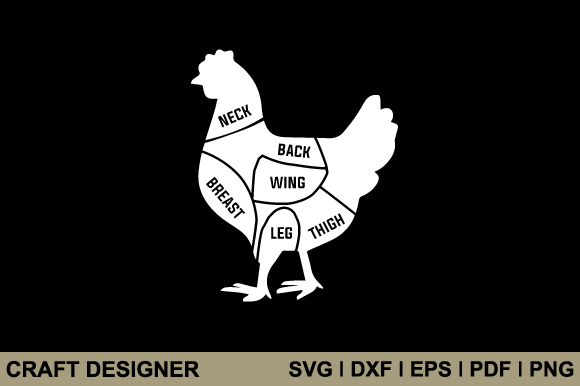 Funny Hen Svg Printable Cut File Graphics for Crafts