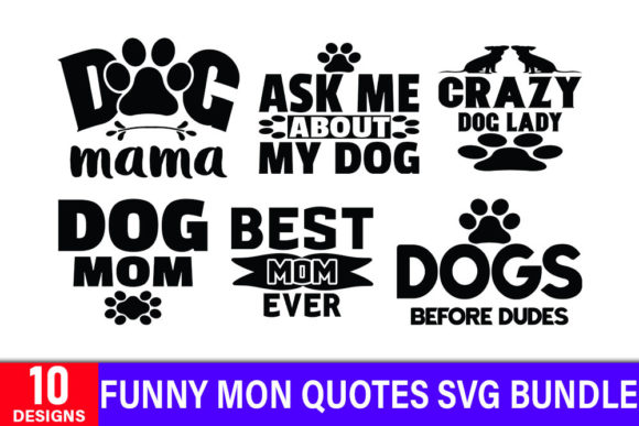 Funny Mom Graphics for Crafts
