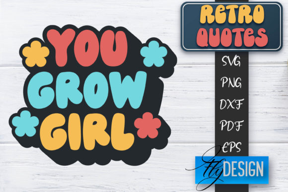 Retro Quotes SVG for Graphics and Crafts